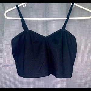 Black Crop Top